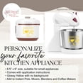 thumbnail image 2 of Instant Pot Decal Stickers Made With Love Cooker Kitchen Appliances Glossy Yellow, 2 of 6