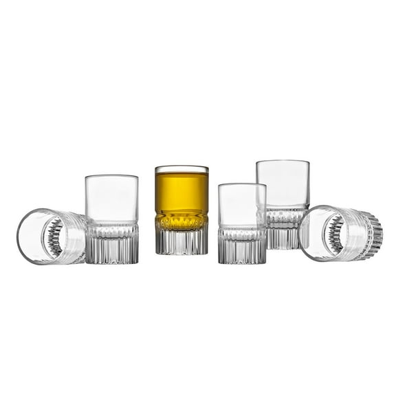 Godinger Shot Glasses Set, Shot Glass Shooters, Set of 6