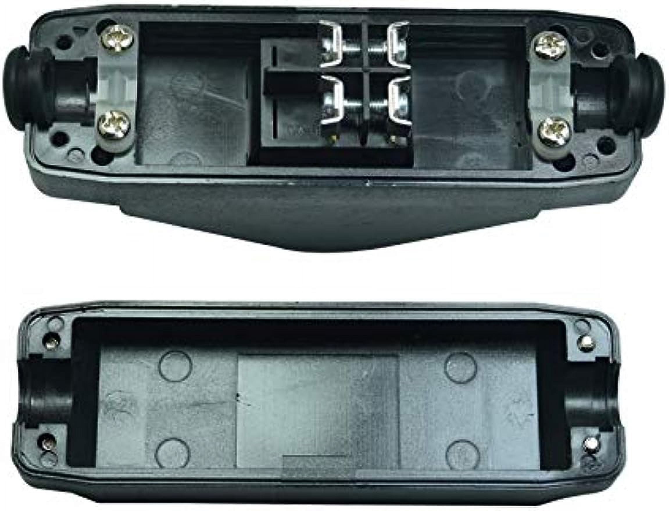 Totowood, Inline Cord Switch, 16A 125V/250V, Black with Red