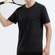 thumbnail image 5 of Playeras Elvqul Hombre Liso Casual Cuello Redondo Manga Corta Negro, 5 of 5