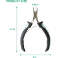 thumbnail image 2 of Cuticle Trimmer with Non-Slip Grip Handle Professional Stainless Steel Cuticle Cutter Sharp Blades Double Spring Cuticle Nippers for Nail Care Pedicure Manicure Nail Tools (Green-Black), 2 of 8