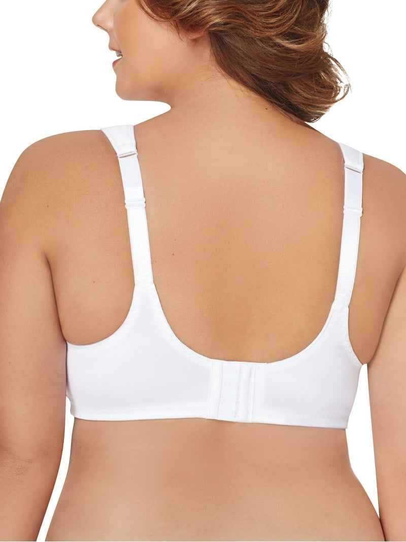 Just My Size 48D Satin Comfort Strap Wirefree Minimizer Bra