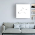 thumbnail image 3 of Emma Scarvey 'Equine Pencil Contour I' Canvas Art, 3 of 3
