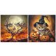 thumbnail image 4 of Hilo Algodón Ecológico Bordado Punto Cruz Halloween Con 11CT 40x40cm 2 Uds., 4 of 8