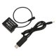 thumbnail image 3 of Interfaz USB a NP W126, adaptador de batería simulada de decodificación completa para Fuji X T1 X T2 X T3 X T10 X T20 X T30 X Pro1 X Pro2 X Pro3, 3 of 8
