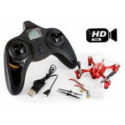 Hubsan X4 (H107C HD) 4-Channel 2.4GHz RC Quad Copter with 720p HD Camera with Extras