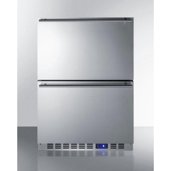 24" Wide Built-In 2-Drawer All-Freezer