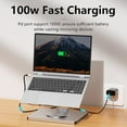 thumbnail image 4 of 10 in 1 Rotatable Laptop Adapter Holder Support PD10W Fast Speed USB3.0x3 and 4K/60Hz Output for Home Entertainment, 4 of 14