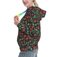 thumbnail image 2 of Haiem Strawberry for Men's Fashion Hoodies & Sweatshirts with Kangaroo Pocket,Hooded Sweatshirt with Eye-catching Drawstrings-XX-Large, 2 of 7