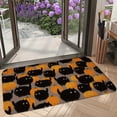 thumbnail image 5 of Tapis de Bienvenue Antidérapant Citrouille 1 Pce - Résistant à la Saleté, Absorbant et Parfait pour une Utilisation Intérieure et Extérieure, 5 of 5