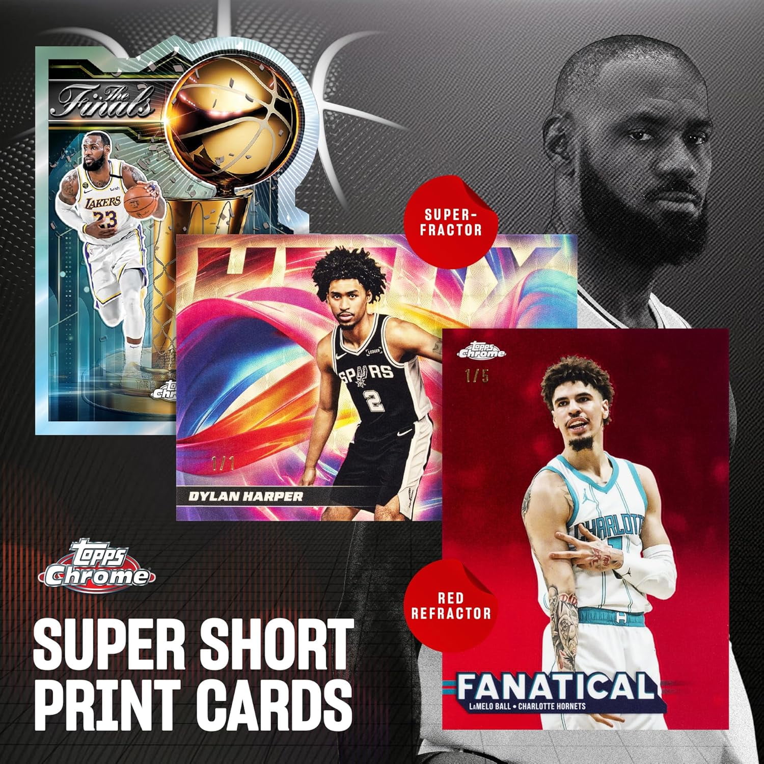 2025-26 Topps Chrome Basketball Trading Cards Value Box