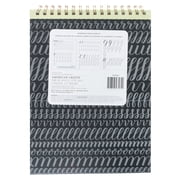 American Crafts Large Brush Black Writing Notebook 8.5x12.3, 138 per Pkg