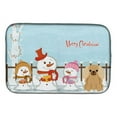 thumbnail image 3 of Caroline's Treasures Merry Christmas Carolers Pekingnese Tan Dish Drying Mat, 3 of 6