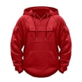 thumbnail image 6 of Blekii Men's Cargo Pocket Hoodie, Utility Style Pullover Sweatshirt, Large Pocket Detail on Chest, Durable Casual Top for Work Or Outdoor Use, Rugged Streetwear Look, Functional for, 6 of 8