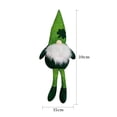 thumbnail image 2 of Muñeco De Peluche Del Día De San Patricio Adornos Decorativos Trébol Juguete Sin Rostro Hecho A Mano Muñeco De Peluche Sueco Regalo De Vacaciones Minnieouse AP007328-02, 2 of 6
