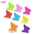thumbnail image 6 of VONTER Mini Hair Claw Clips, 200Pieces Plastic Small Beautiful Butterfly Colorful Hair Clips, Hair Clips Barrettes Hair Clips Clamps Hair Accessories Decorative Clips for Girls and Women, 6 of 7