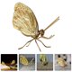 thumbnail image 2 of Decoración de mariposa de latón de estilo vintage estatua de mariposa de latón adorno de latón detallado artesanía, 2 of 5