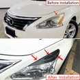thumbnail image 3 of Faro delantero de fibra de carbono seco para Nissan Altima Teana 2013-2015 Afortunado Sencillez, 3 of 5