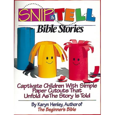 Pre-Owned Snip & Tell Bible Stories (Paperback) 1559451920 9781559451925