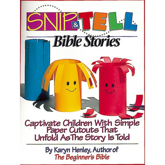 Pre-Owned Snip & Tell Bible Stories (Paperback) 1559451920 9781559451925