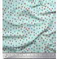 thumbnail image 1 of Soimoi Polyester Crepe Fabric Artistic Leaves Decor Fabric Printed Yard 42 Inch Wide, 1 of 5