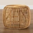 thumbnail image 5 of bali & pari Maverick Rattan End Table, Brown, 5 of 6
