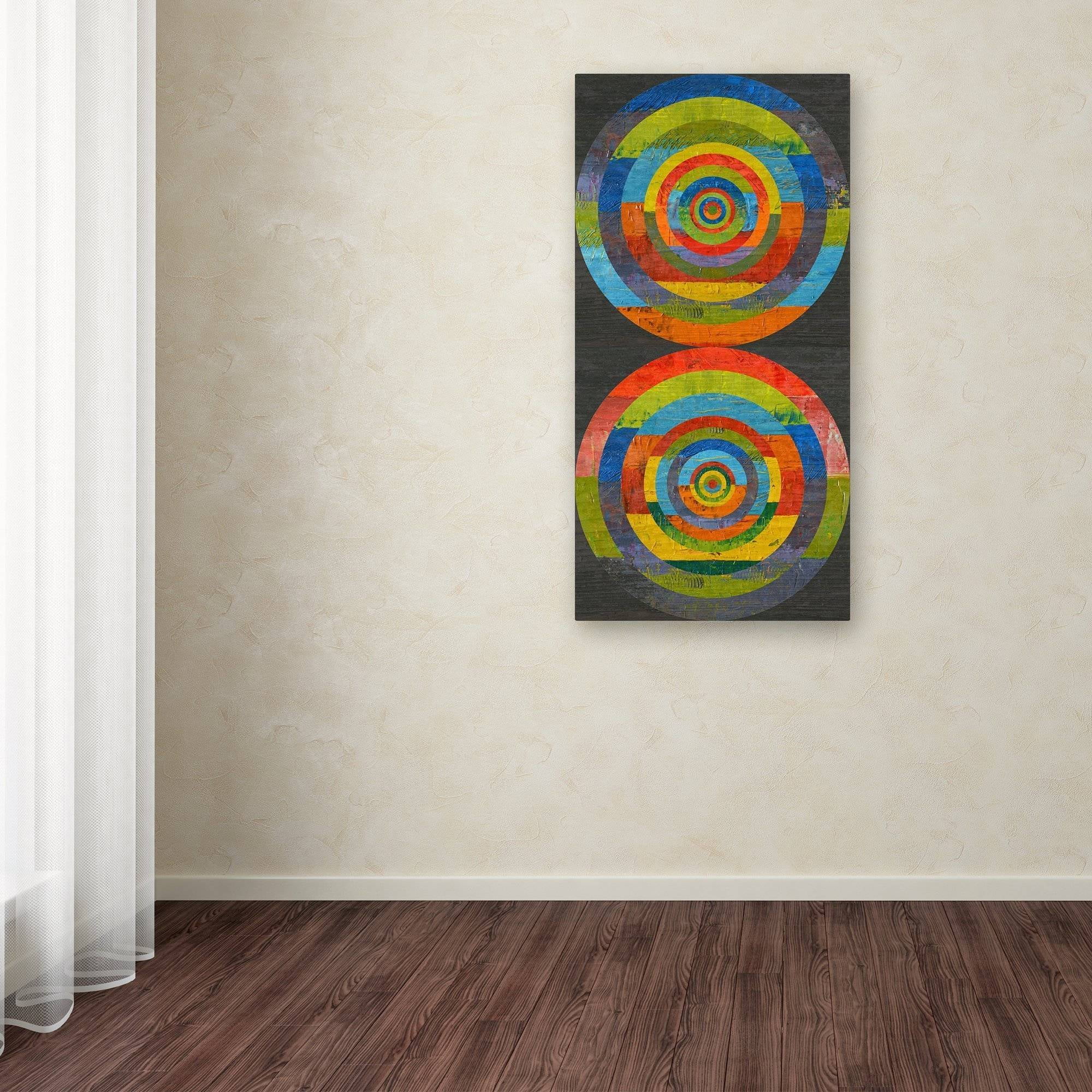 Trademark Fine Art "Full Circle 3.0" Canvas Art by Michelle Calkins