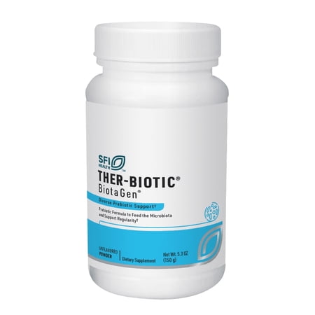 Klaire Labs SFI Health Biotagen - Prebiotic Inulin, Beta-Glucan & Arabinogalactan to Support Gut Microbiota (120 Capsules)