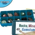 thumbnail image 6 of Dr. STEM: Discovery Dig - 21pc Rock-Mineral-Gemstone Digging Set, Collectible Stones, Excavation Tools, Activity Booklet, STEM Science Toy, Kids 5+, 6 of 9