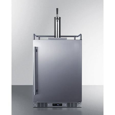 24" Wide Built-In Outdoor Beer Kegerator