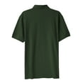 thumbnail image 2 of Ma Croix Mens Pique Polo Shirts Regular Fit Short Sleeve Plain Cotton Tee, 2 of 3