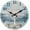 Blue, variant on Farmhouse Wall Clock Battery Operated 10 Inch Silent Non-Ticking Wooden Wall Clocks Country Flower Field Clock for Kitchen Living Room Bedroom Decor
