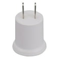 thumbnail image 2 of Kitchen faucet 1 Pcs E26 Conversion Socket Light Bulb Adapter E27 Plug Thread Wall Holder, 2 of 9