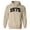 Sand, variant on 1975 College Style Hoodie Sweatshirt Unisex Large White