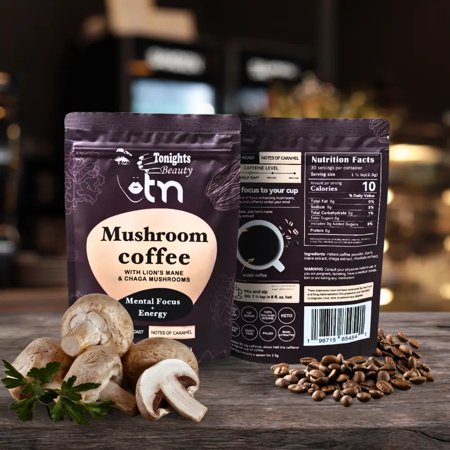Tonights Beauty Mushroom coffee