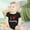 Black, variant on Toddler Baby Romper Letter Baby Girl Summer Short Sleeve Baby Clothing Baby Girl Clothes 12-18 Months Cute boys' and girls' clothing