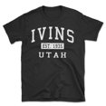 thumbnail image 1 of Ivins Utah Classic Established Men's Cotton T-Shirt, 1 of 1