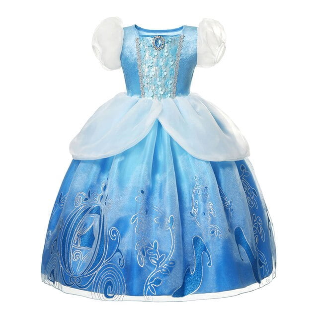 Disney vestido de princesa Rapunzel para niños, conjunto de disfraces enredados, ropa de fantasía para fiesta de cumpleaños, Carnaval y Halloween