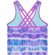 Gerry Girls 3-Piece Tankini & Shorts Swimsuit Set