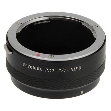 Fotodiox CY-N1-P Pro Lens Mount Adapter - Contax-Yashica SLR Lens To Nikon 1-Series Mirrorless Camera Body