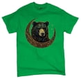 thumbnail image 5 of Celtic Moon Bear T-shirt Mystical Forest Animal Wildlife Nature Spiritual Celestial Lunar Viking Valhala Men's Tee, 5 of 7