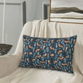 thumbnail image 5 of Uemuo cute fall fox Print Throw Pillow Case – Cozy & Soft Cushion Cover, Hypoallergenic Pillow Case for Sleeping, Perfect for Women with Envelope Closure-14"x20", 5 of 6