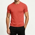 thumbnail image 5 of Dagugfen Athletic Tops for Men Slim Fitted Short Sleeve Crew Neck Summer Workout Gym Tops Moisture Wicking Lightweight Tee Shirts, 5 of 6
