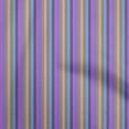 thumbnail image 1 of oneOone Cotton Jersey Violet Fabric Chevron Sewing Material Print Fabric By The Yard 58 Inch Wide, 1 of 5