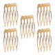 thumbnail image 1 of AURARMLET 5Ud Peines De Hierro Dorados Resistentes Para Estilizar Y Decorar El, 1 of 6