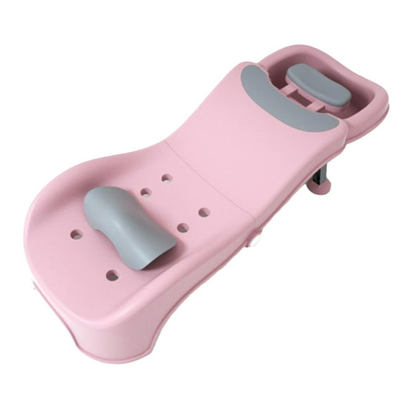 Sillón reclinable ajustable para lavar el cabello para niños Lavabo para lavar el cabello Silla para lavar el cabello para rosado