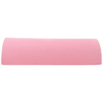 HONITANO 1Pack Pink Semicircle EVA Fitness Roller for Back Muscle Massage and Core Strengthening 11.8x5x2.5in