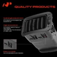 thumbnail image 3 of A-Premium 2PCS Dash A/C Air Vent Passenger Side (Dark Gray) Compatible with 2001-2007 Chevrolet Silverado 1500 2500 3500, Avalanche, Tahoe, Suburban & GMC Sierra 1500 2500 3500, Yukon XL 1500 2500, 3 of 5