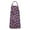 Purple Skull Sunflower, variant on Purple Gothic Floral Pattern Apron-Garden Aprons for Women with Pockets-Cotton Linen Waterproof Kitchen Cooking Gardening Aprons Adjustable for Kitchen,Cooking,BBQ and Salon 33x27 Inch