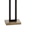 Black, variant on Better Homes & Gardens 61"H Metal Windowpane Floor Lamp, Black Finish with Faux Wood Base